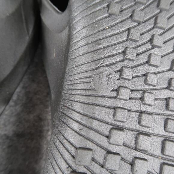 Casual Shoes Mens 11 Sandals Flip Flops Slip On Swim Surf Beach Black Blue Flat - Picture 9 of 9